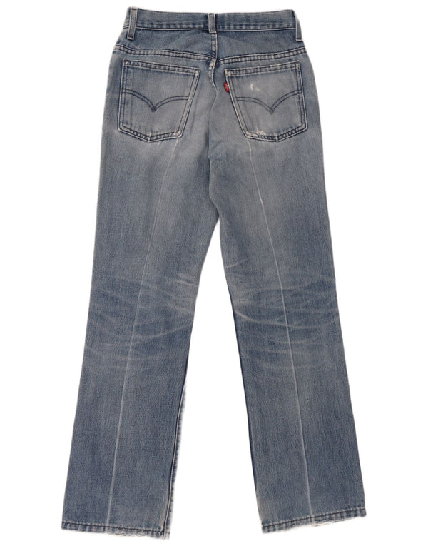 Levi's Damen Distressed Straight Jeans W28 L32 Blaue Baumwolle