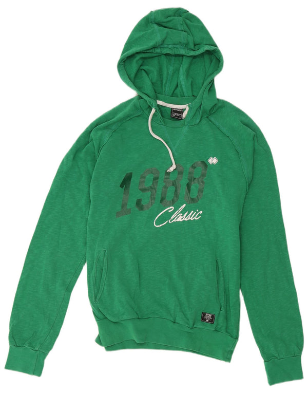 ERREA Herren-Kapuzenpullover mit Grafik, Größe L, Grün