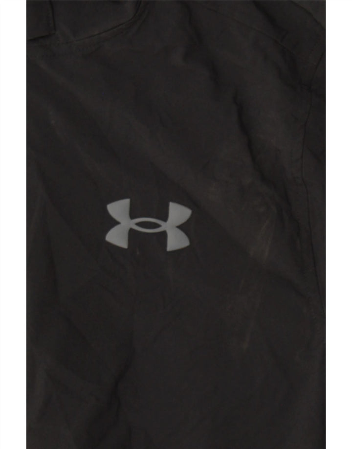Under Armour Herren-Regenjacke mit Kapuze, UK 36, Größe S, Schwarz, Farbblock