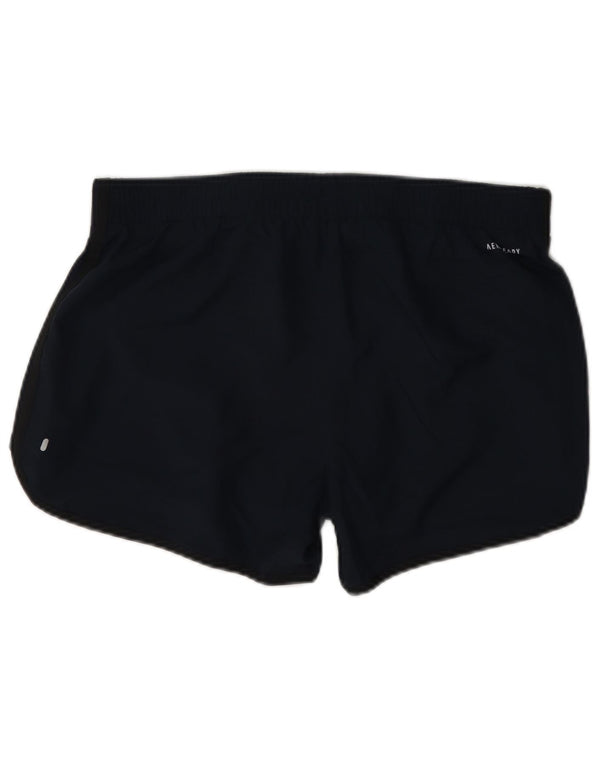 Adidas Damen Aeroready Regular Fit Sport Shorts UK 14 Large Marineblau