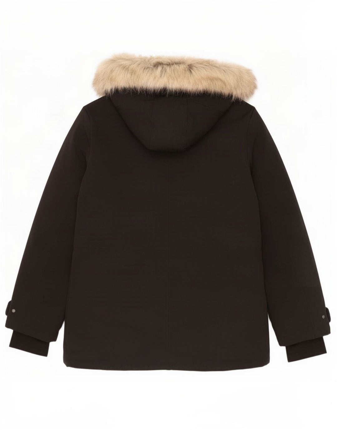 Zara Damen-Jacke mit Kapuze, gepolstert, UK 16, Größe L, Schwarz, Polyester
