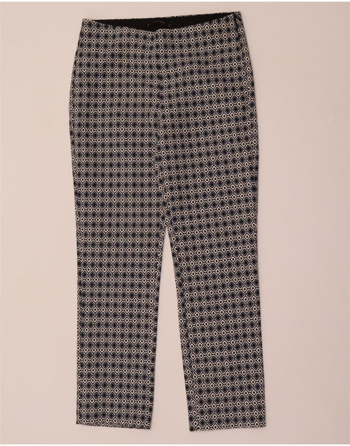 ZARA Damen-Freizeithose, mittelgroß, W28, L28, mehrfarbig, geometrisch