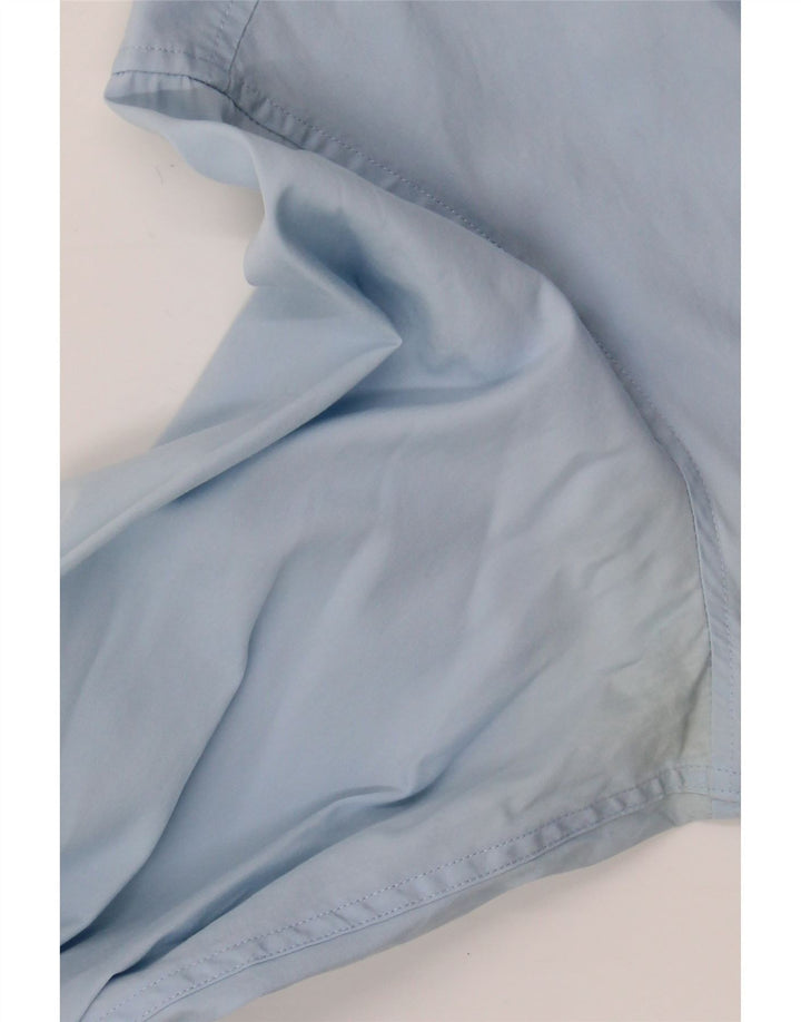 Burberry Herrenhemd XS Blaue Baumwolle