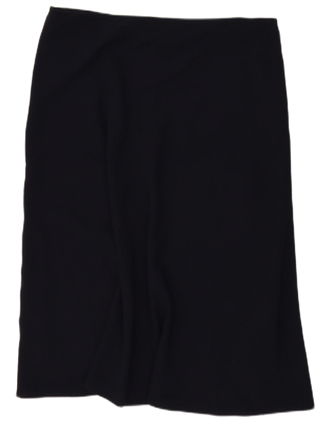 Marks & Spencer Damen Midirock UK 18 XL W40 Marineblau Polyester