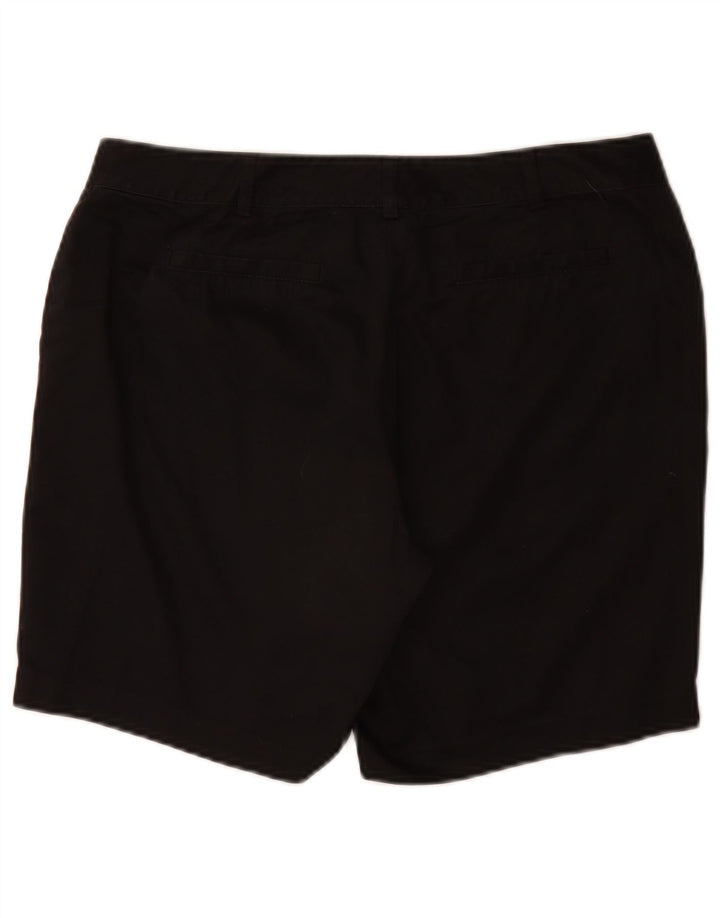 MICHAEL KORS Womens Casual Shorts US 8 Medium W32  Black Cotton