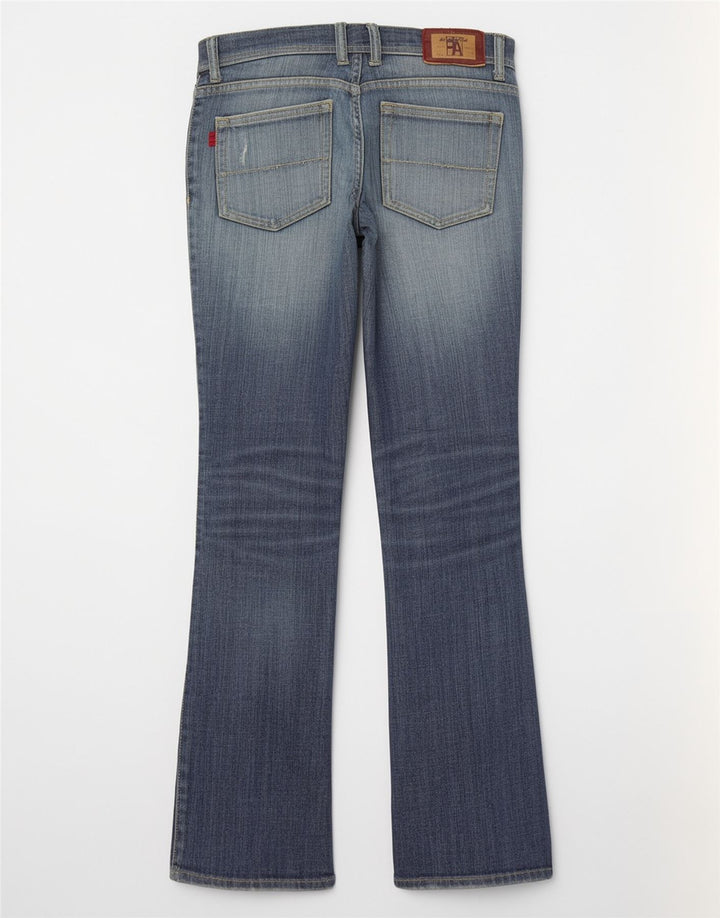 Vintage Damen Bootcut Jeans W27 L31 Blau