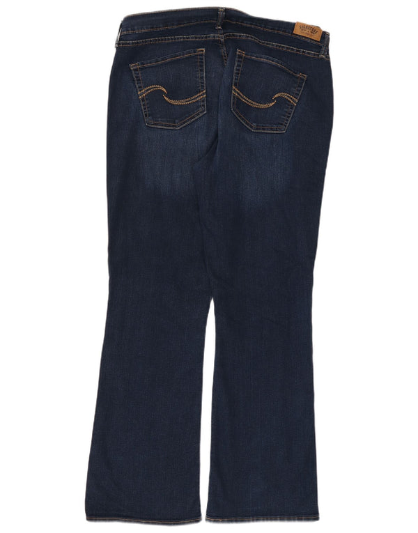 Levi's Damen Curvy Bootcut Jeans US 18 2XL W34 L32 Marineblaue Baumwolle