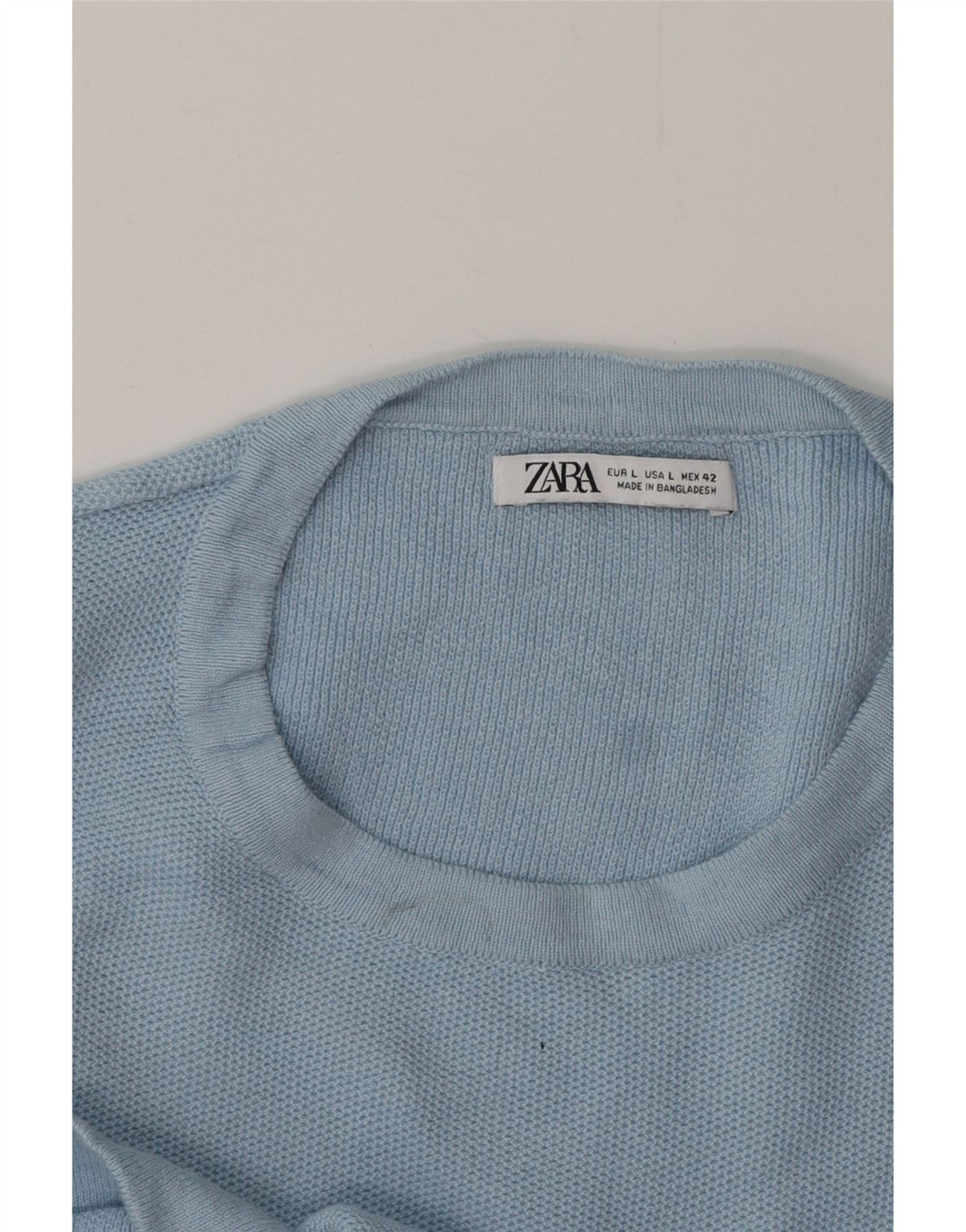 ZARA Herren T-Shirt Top Large Blau