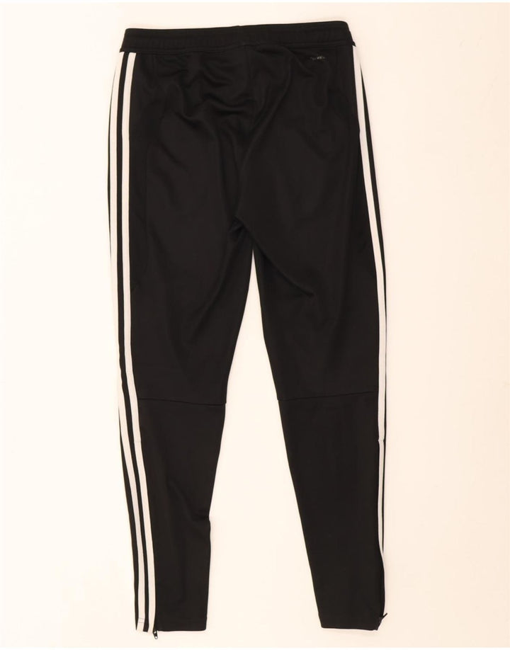 Adidas Damen Trainingshose UK 8/10 Small Schwarz Polyester