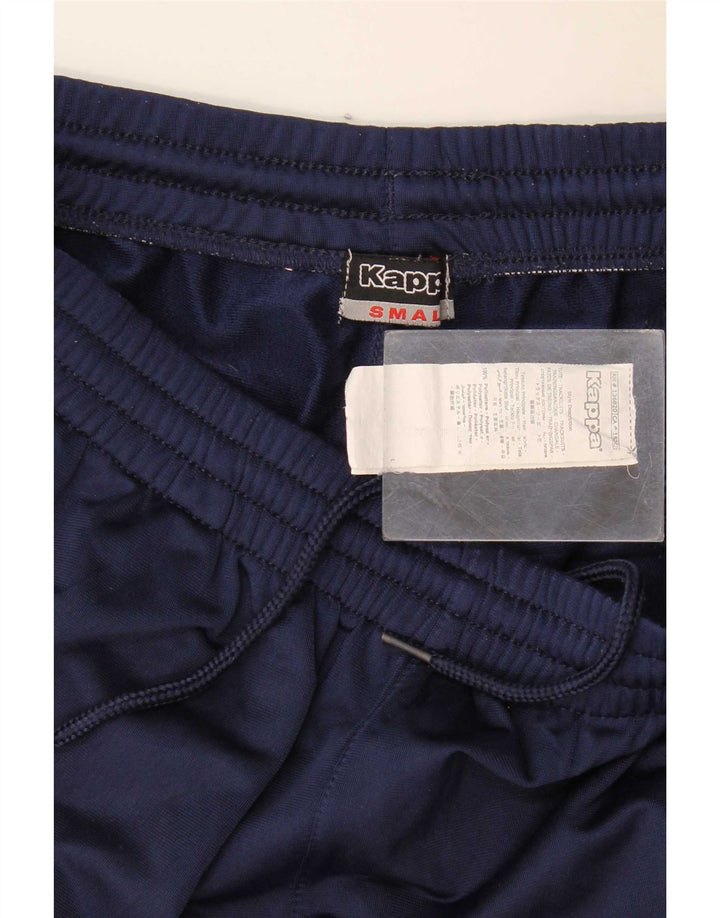 Kappa Herren-Trainingsanzug mit Grafik, Jogginghose, Größe S, Marineblau, Polyester