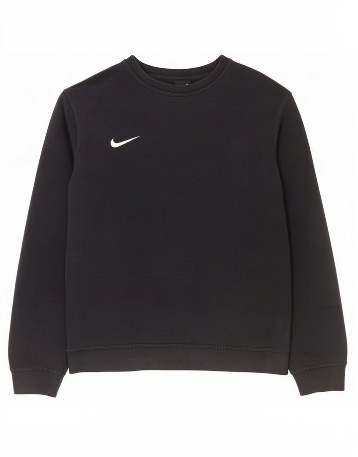 Nike Herren-Sweatshirt-Pullover, mittelschwarz, Baumwolle