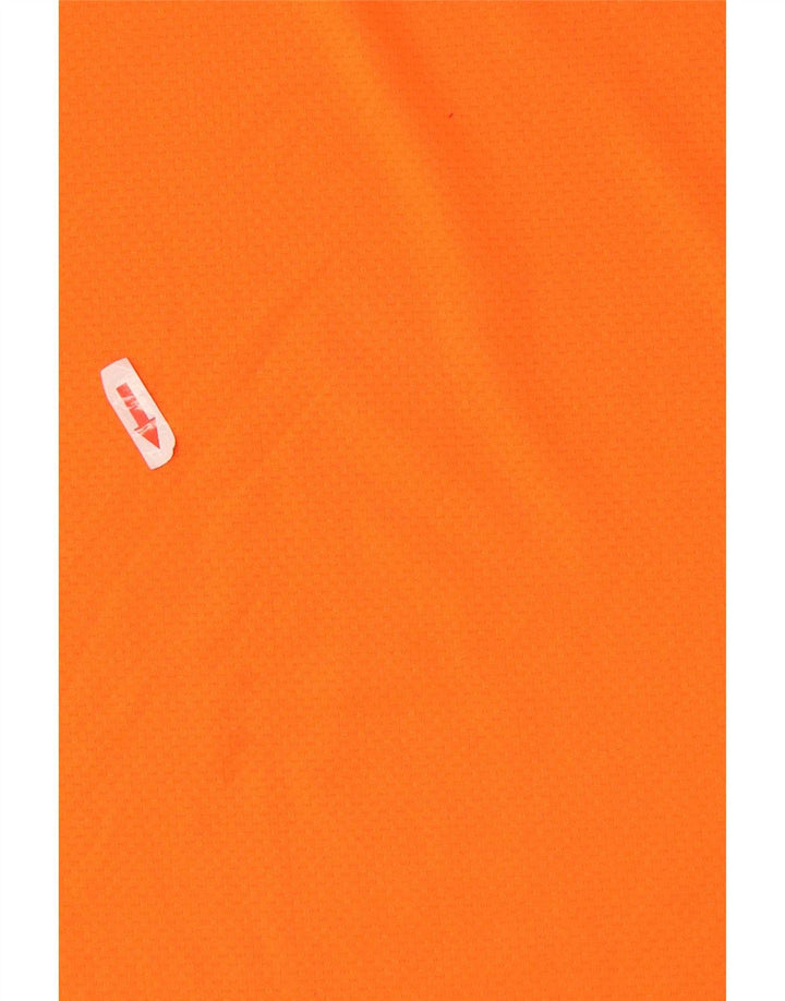 Champion Herren T-Shirt mit Grafik, Größe L, Orange