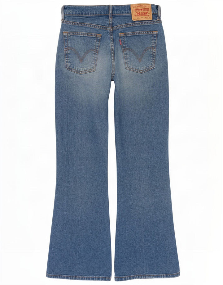Levi's Damen Bootcut Jeans W30 L30 Blaue Baumwolle