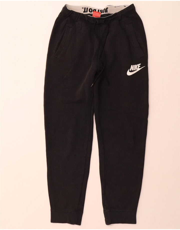 Nike Damen-Trainingshose, Jogginghose, Größe S, Größe S, Schwarz, Baumwolle