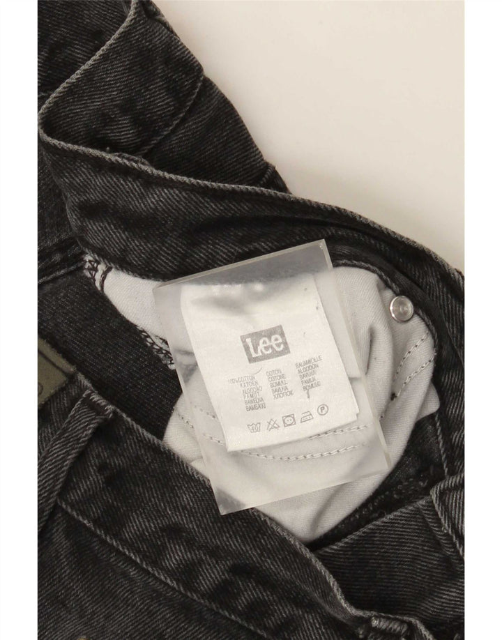 Lee Herren Brooklyn Straight Jeans W34 L30 Graue Baumwolle