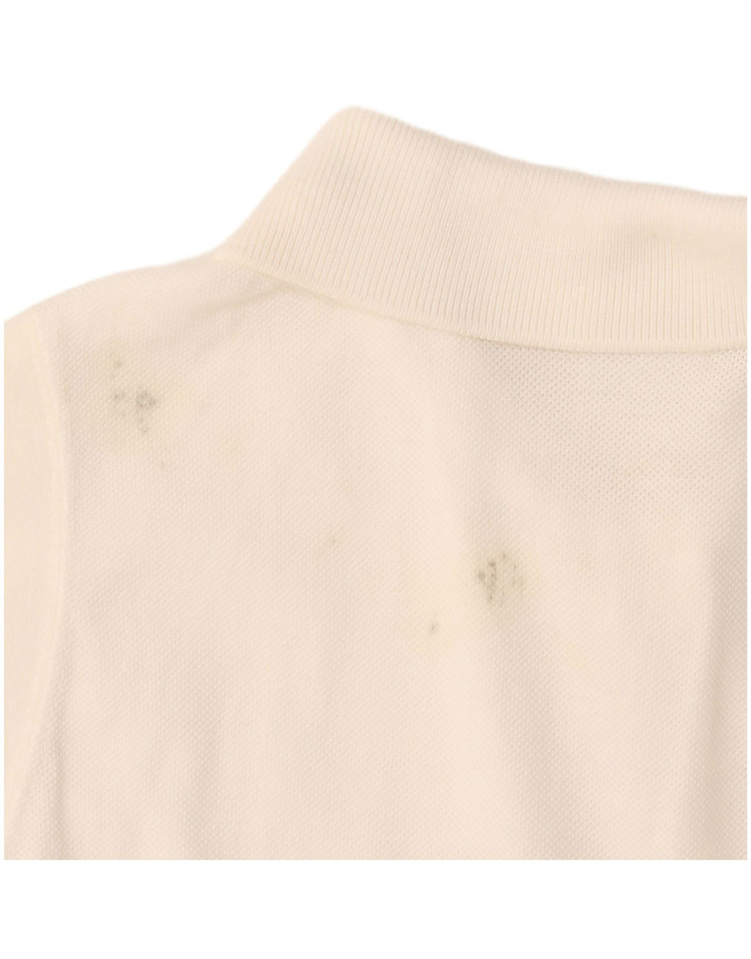 Lacoste Damen ärmelloses Polokleid Größe 46 XL Weiß