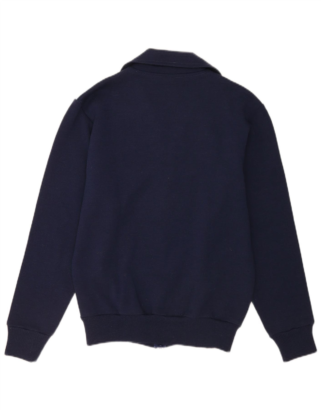 Vintage Herren-Trainingsanzug-Top-Jacke IT 48 Medium Navy Blue Colourblock