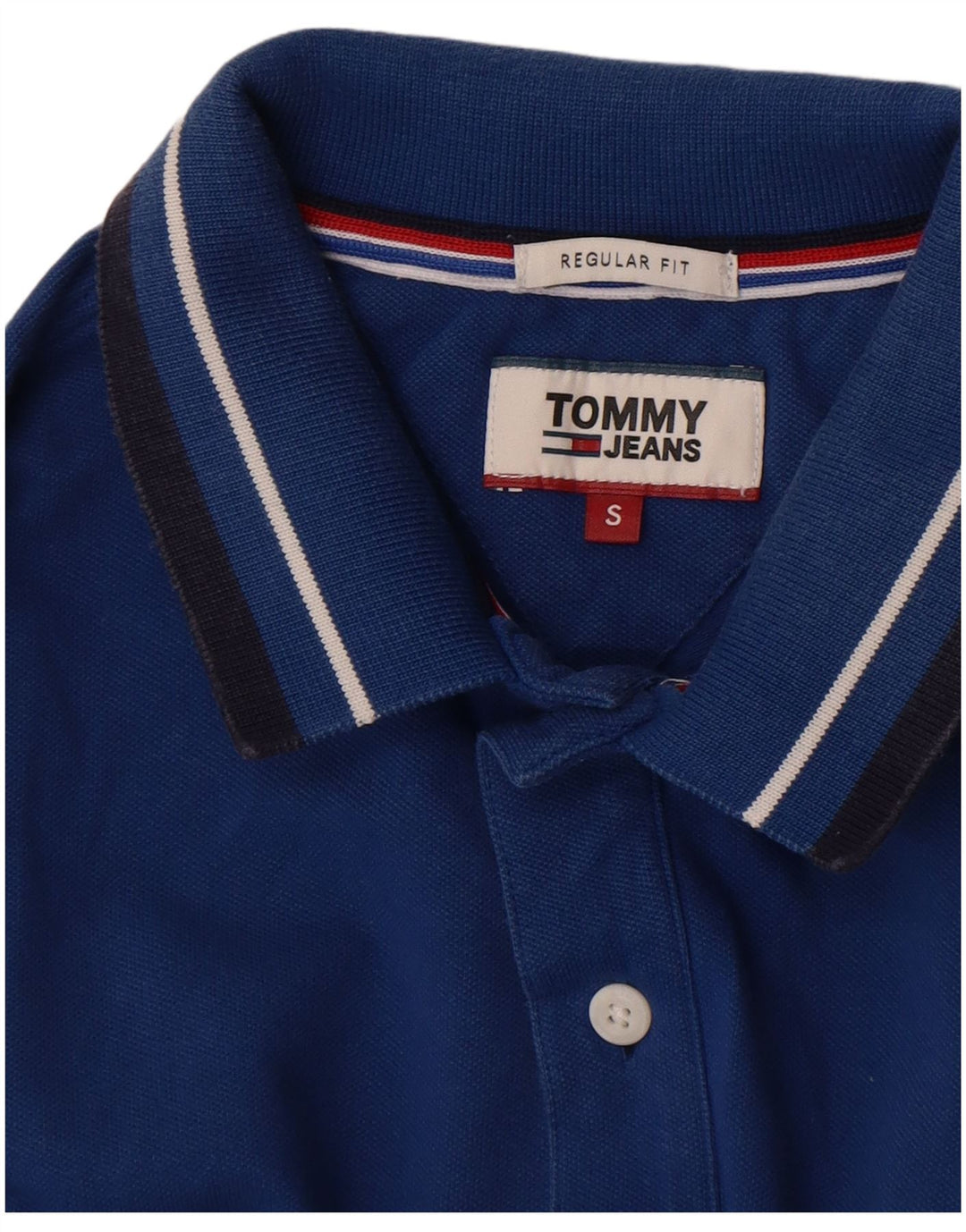 Tommy Hilfiger Herren-Poloshirt mit normaler Passform, klein, Blau