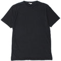Reiss Herren T-Shirt Top Medium Schwarz Baumwolle