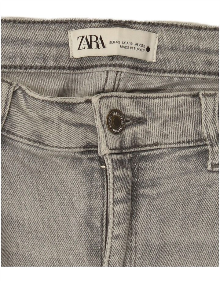 Zara Damen Skinny Jeans EU 42 Large W32 L28 Grau