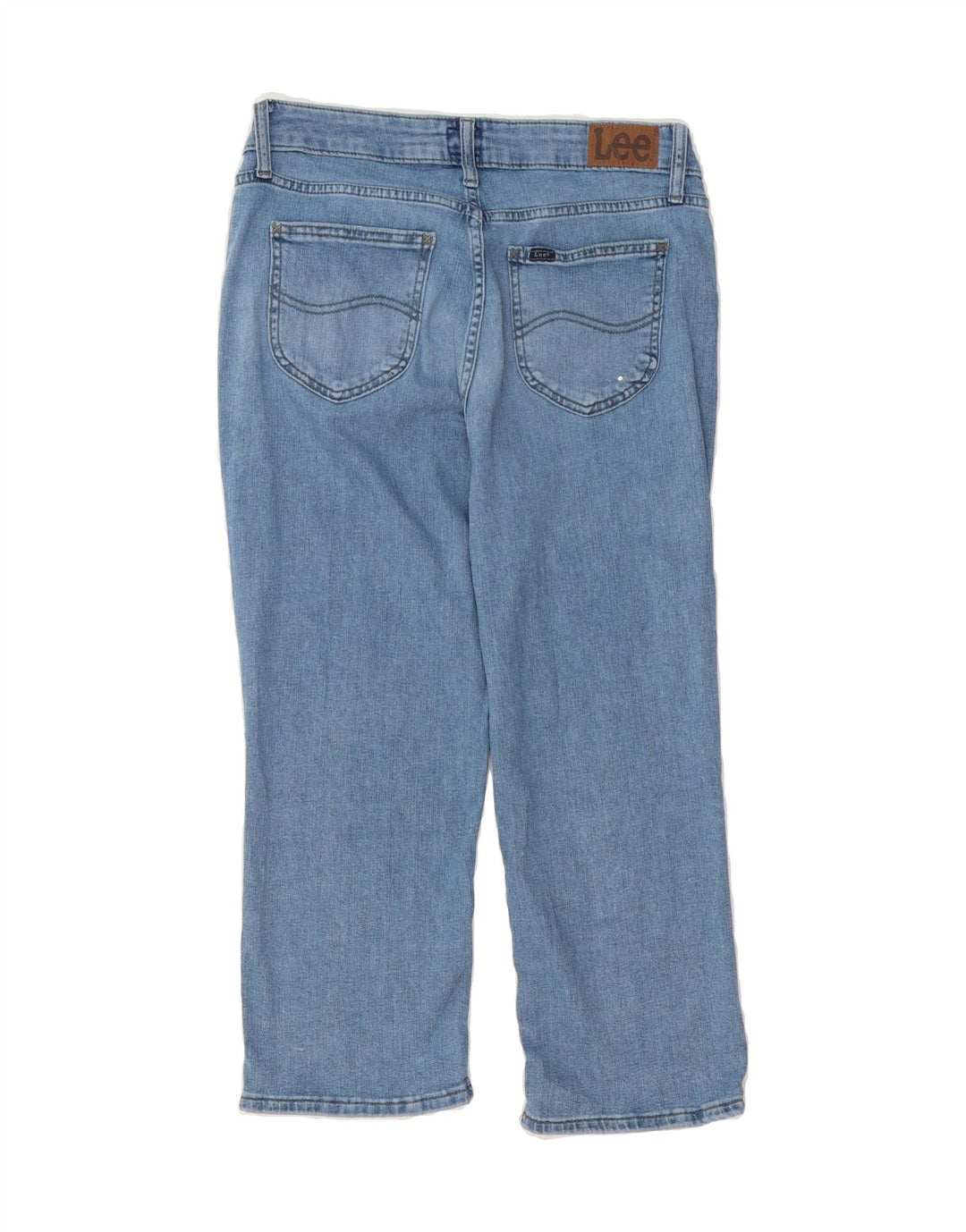 LEE Womens Capri Jeans US 10 Large W30 L22 Blue Cotton Vintage Lee and Second-Hand Lee from Messina Hembry 