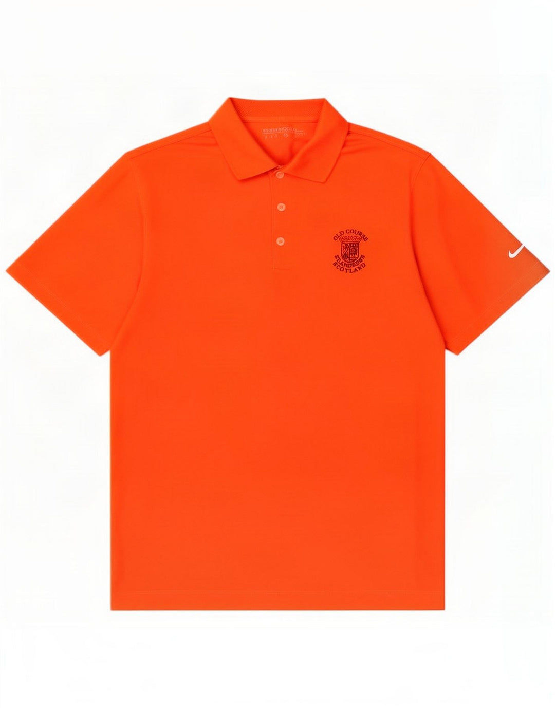 Nike Herren Poloshirt Medium Orange Polyester