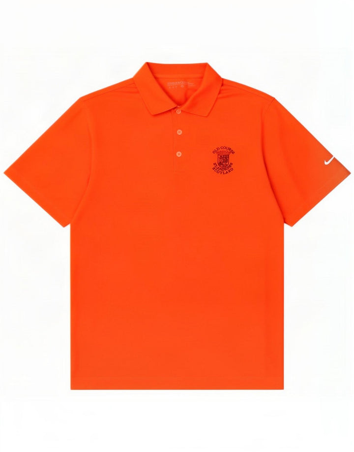 Nike Herren Poloshirt Medium Orange Polyester