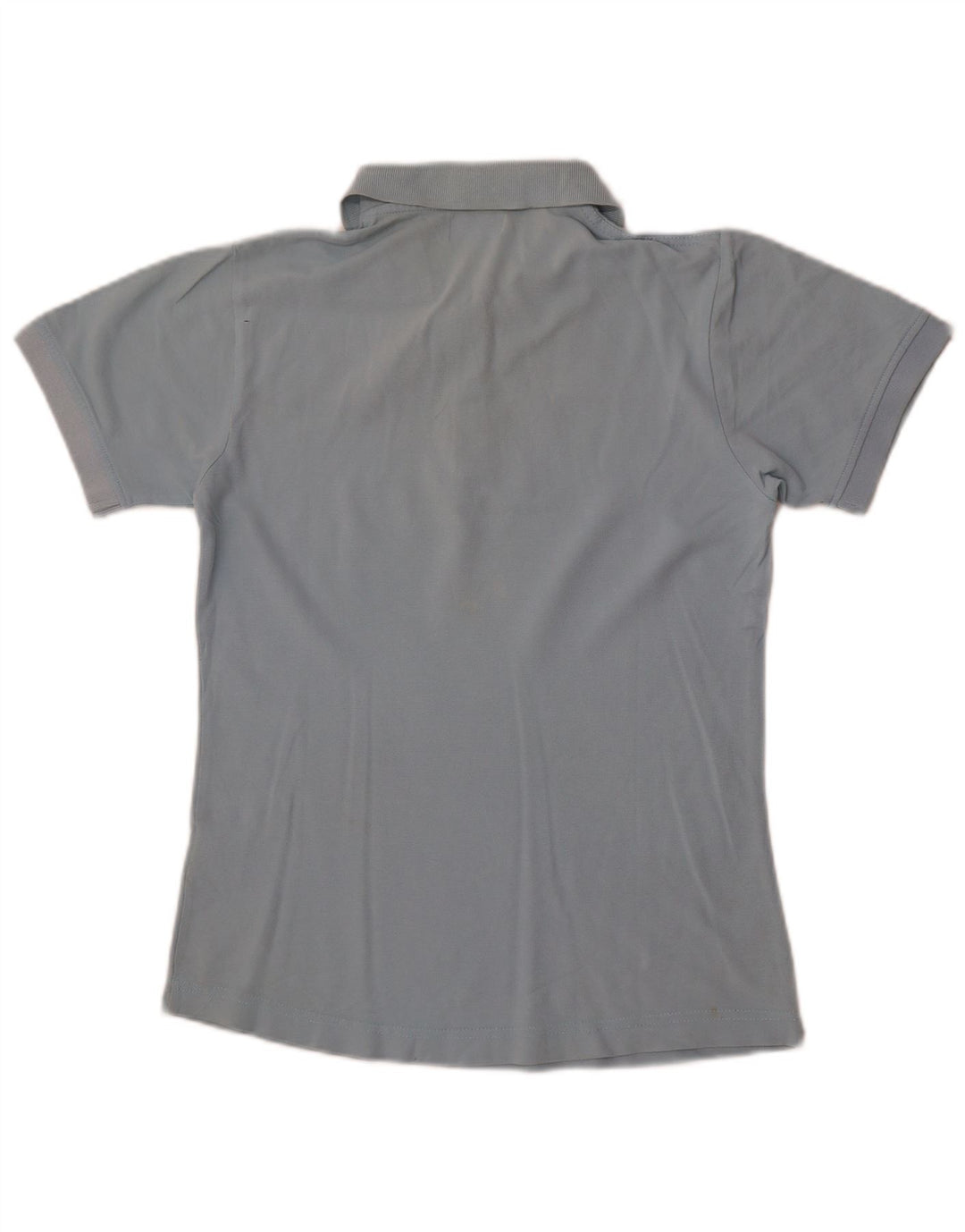 Kappa Damen Poloshirt UK 12 Mittelblaue Baumwolle