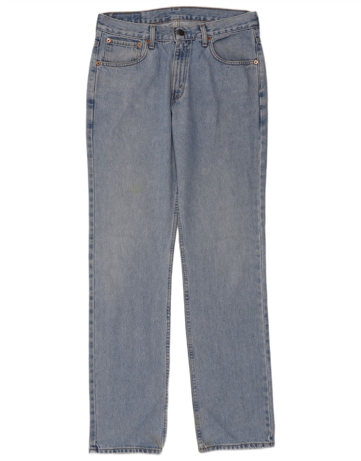 Levi's Herren 581 Straight Jeans W33 L34 Blaue Baumwolle