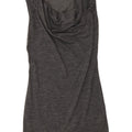 Liu Jo Damen Ärmelloses Basic-Kleid IT 40 Small Graue Wolle
