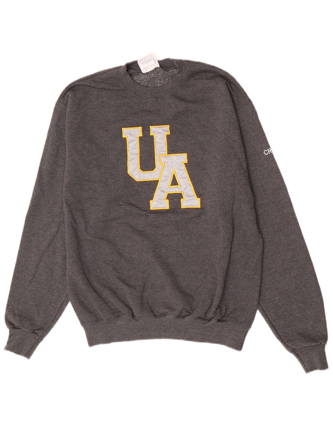 Champion Herren-Sweatshirt mit Grafik, mittelgraue Baumwolle