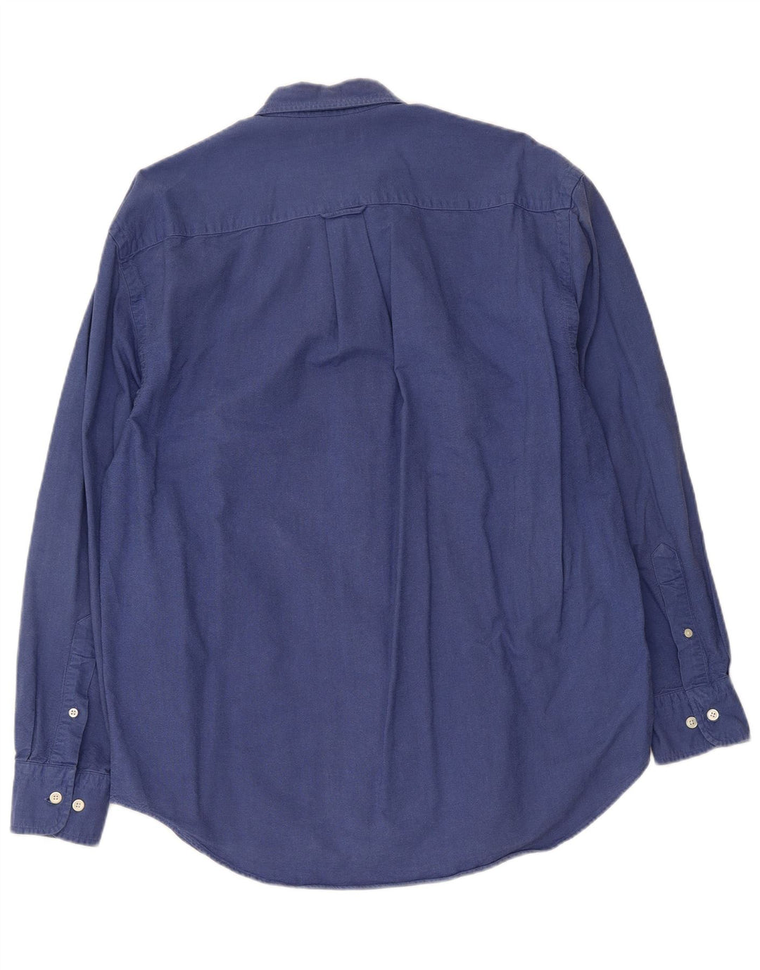 Nautica Herrenhemd aus mittelblauer Baumwolle