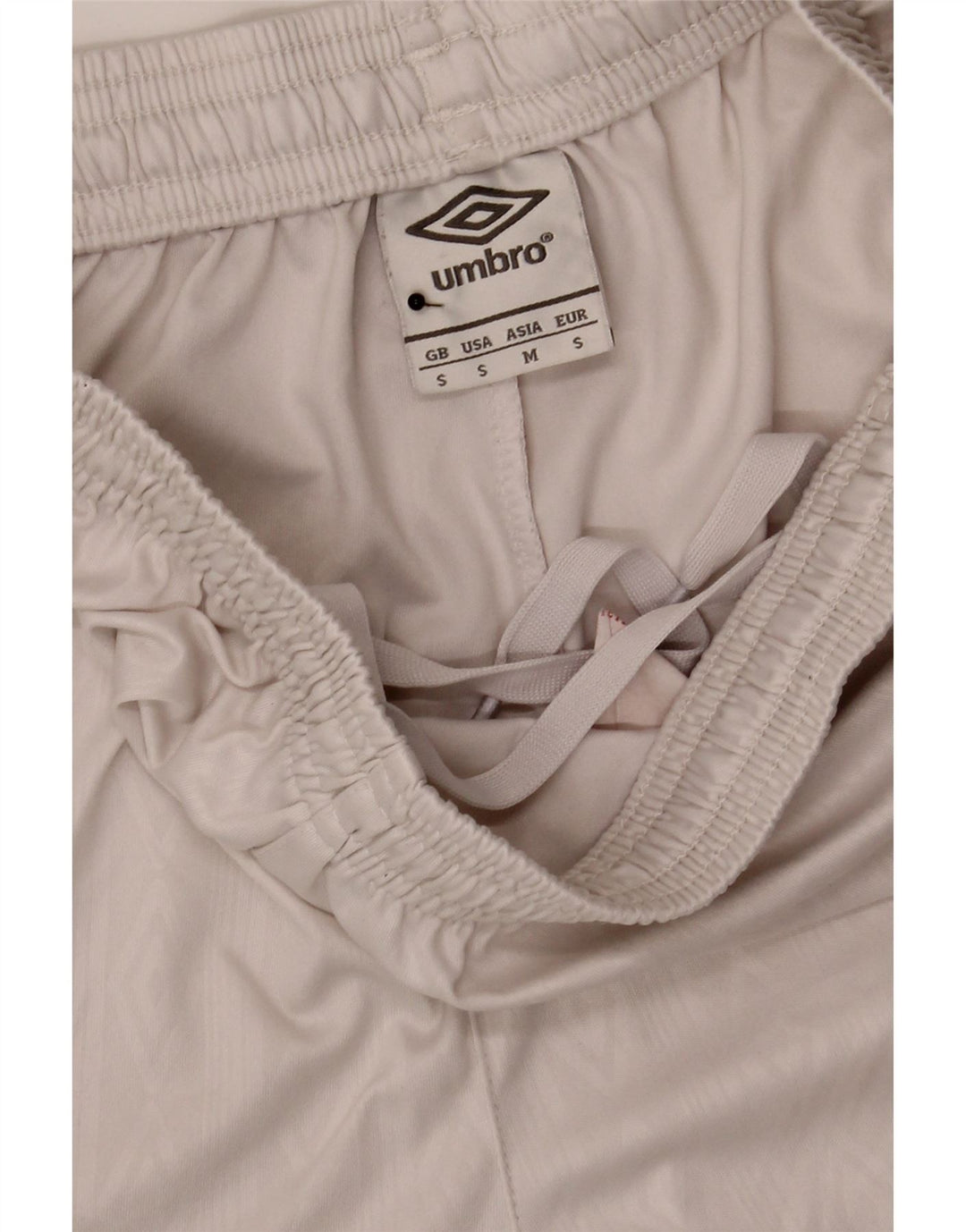 Umbro Herren Sportshorts Small Weiß Polyester