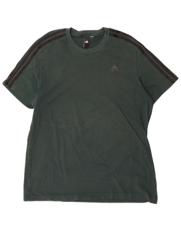 Adidas Herren T-Shirt Top Large Grün