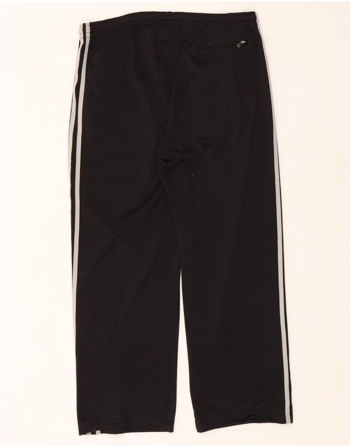 Adidas Herren-Trainingshose UK 38/40 Mittelschwarzes Polyester