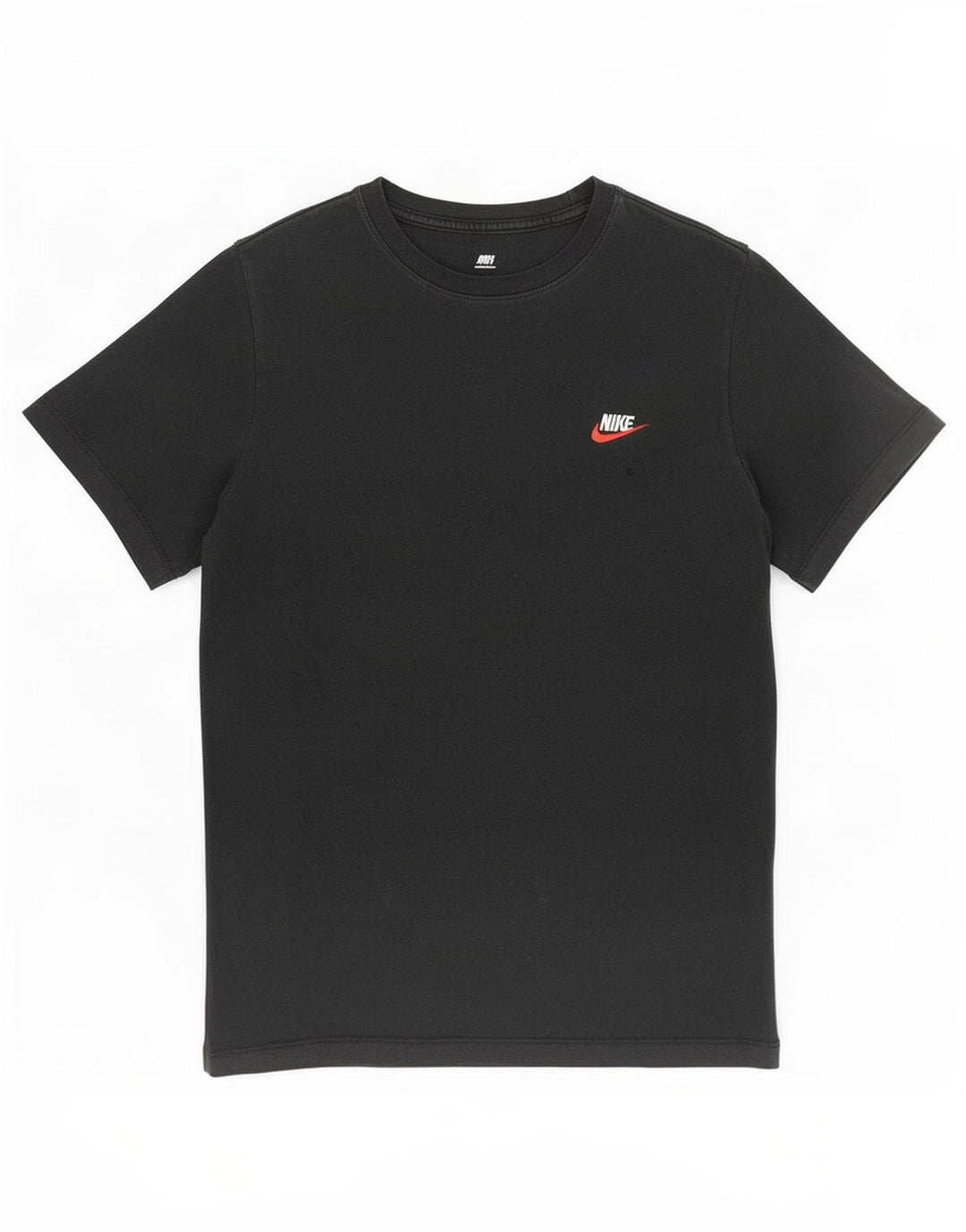 Nike Herren T-Shirt Top Medium Schwarz Baumwolle