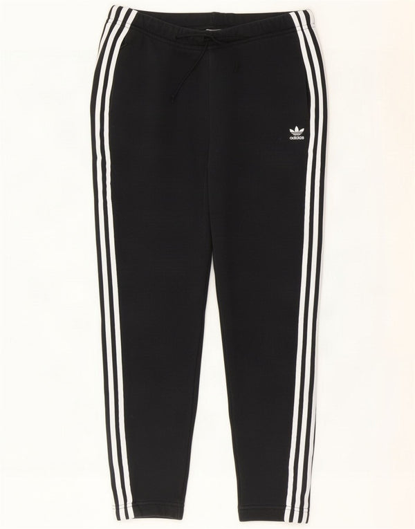 Adidas Trainingshose für Damen, UK 14, Mittelschwarz, Baumwolle