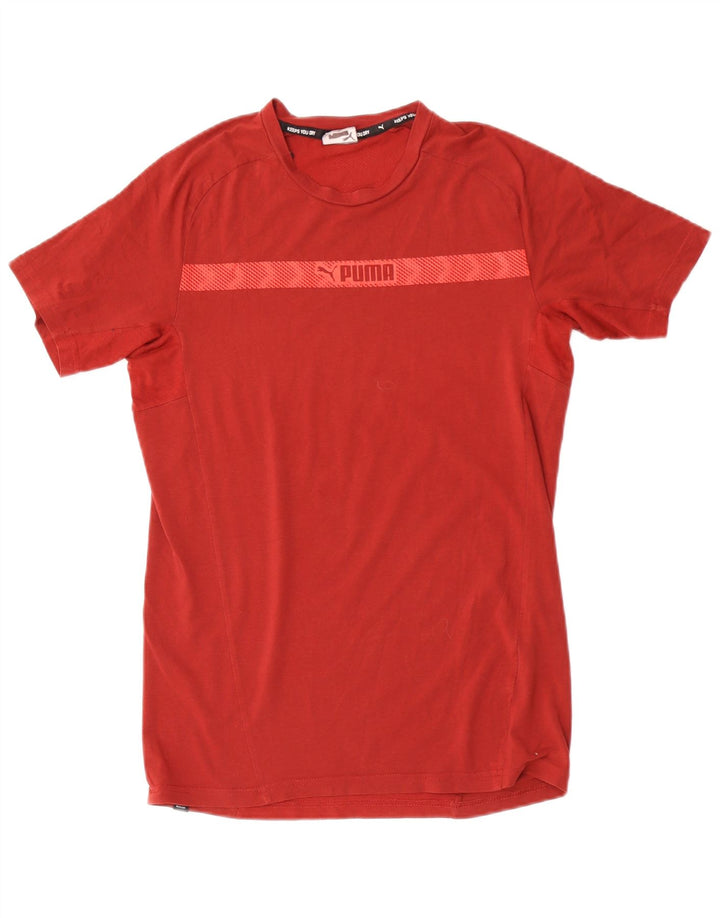 Puma Herren T-Shirt Top Small Rot