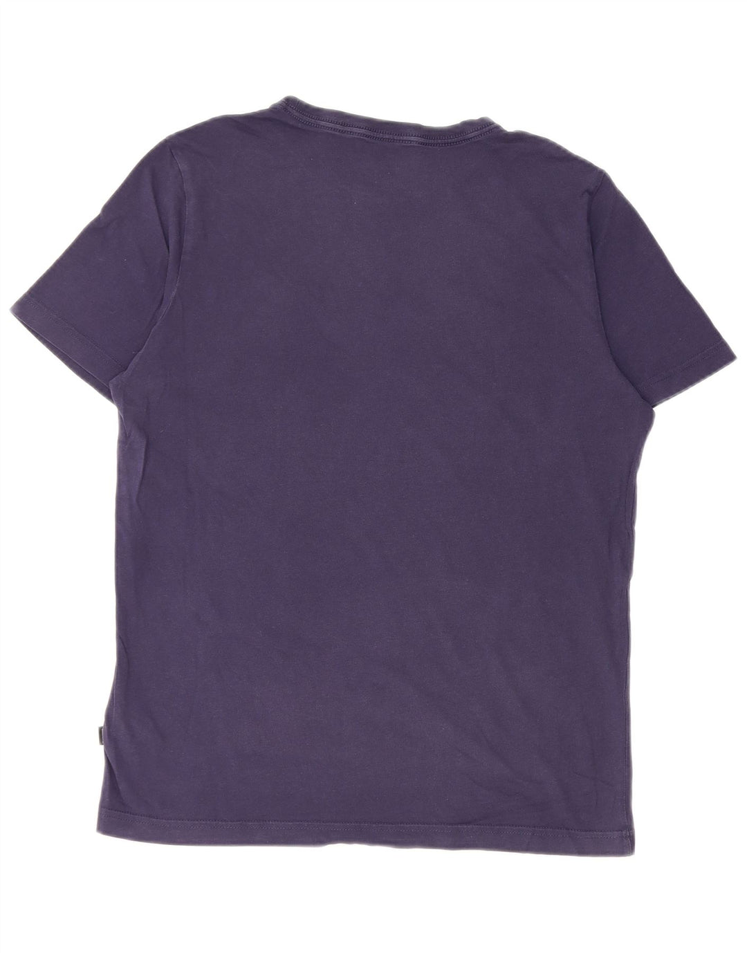 Puma Herren T-Shirt Top Small Marineblau Baumwolle