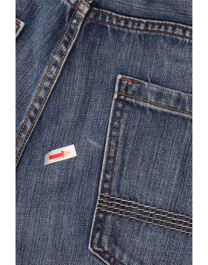 Timberland Herren Straight Jeans W36 L32 Blaue Baumwolle