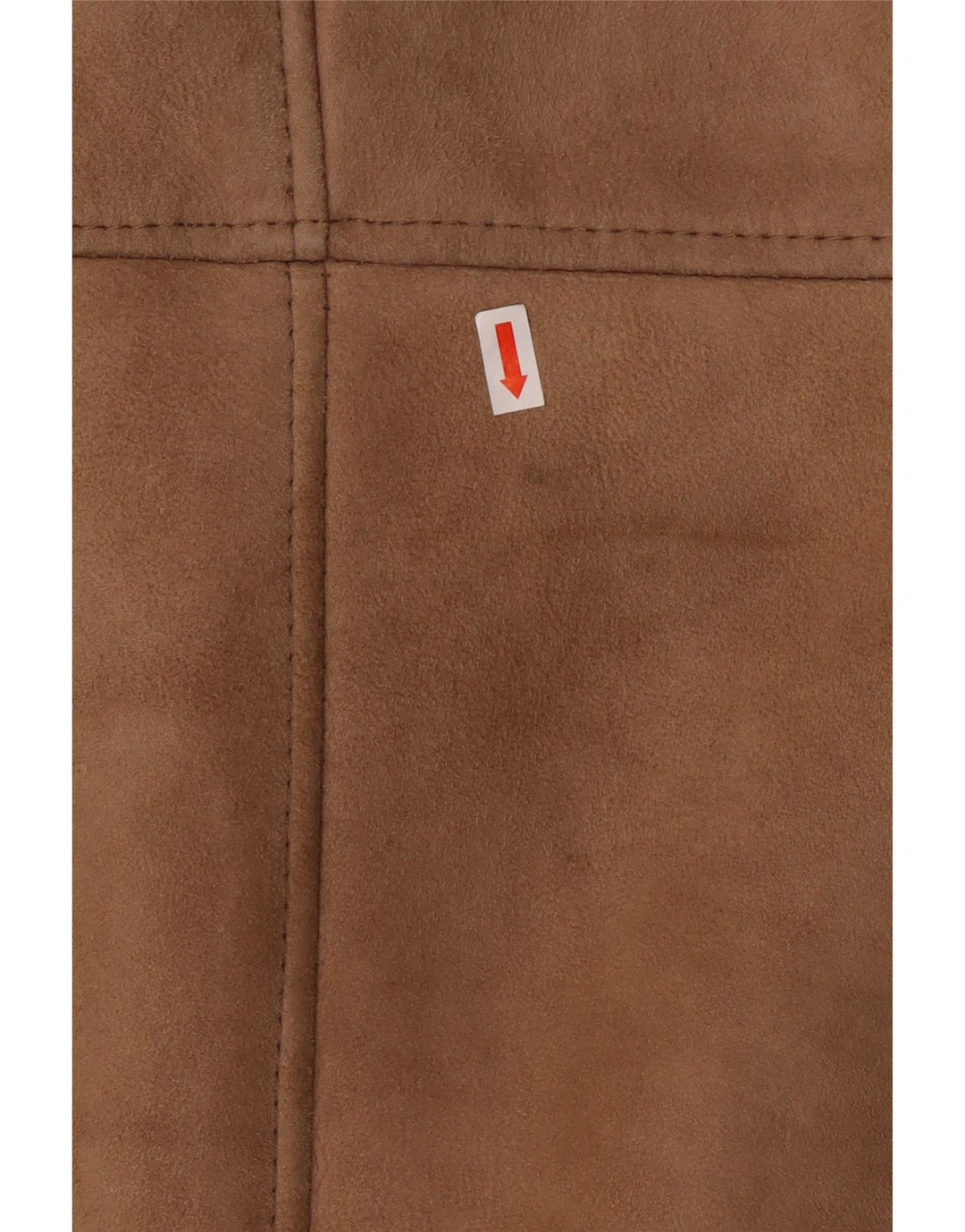 VINTAGE Herren Shearling Jacke IT 50 Großes braunes Shearling