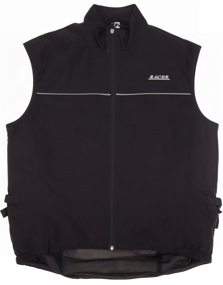 Shamp Herrenweste UK 40 Large Schwarz Polyester