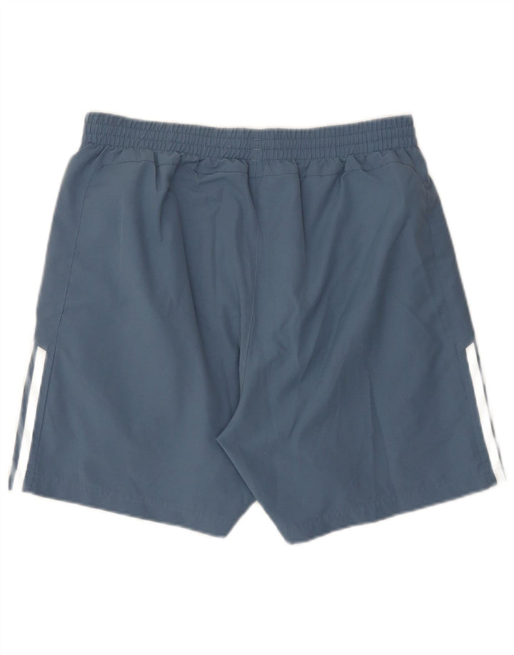 Adidas Herren Sportshorts Mittelblaues Polyester