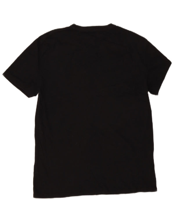 All Saints Herren T-Shirt Top Medium Schwarz