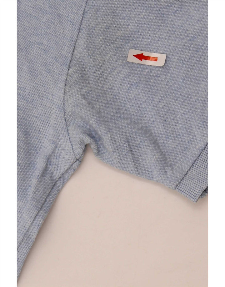 Henry Cottons Herren-Poloshirt XL, blaue Baumwolle