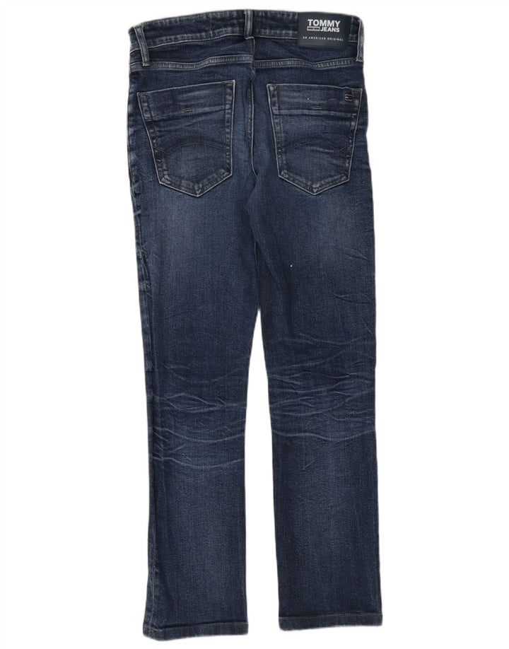 Tommy Hilfiger Herren Slim Jeans W30 L32 Blaue Baumwolle