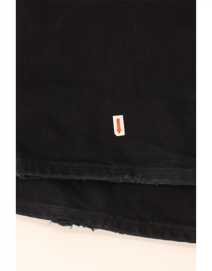 Mustang Herren Oregon Straight Jeans W38 L34 Schwarz