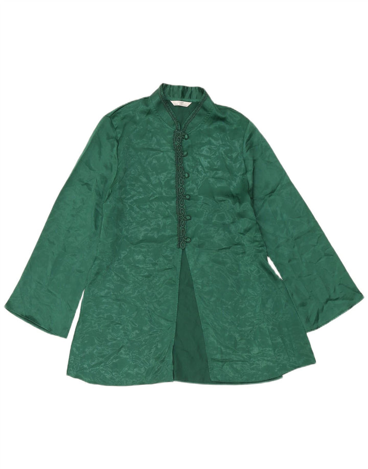 Marks & Spencer Damen St. Michael Cardigan Top UK 12 Mittelgrün