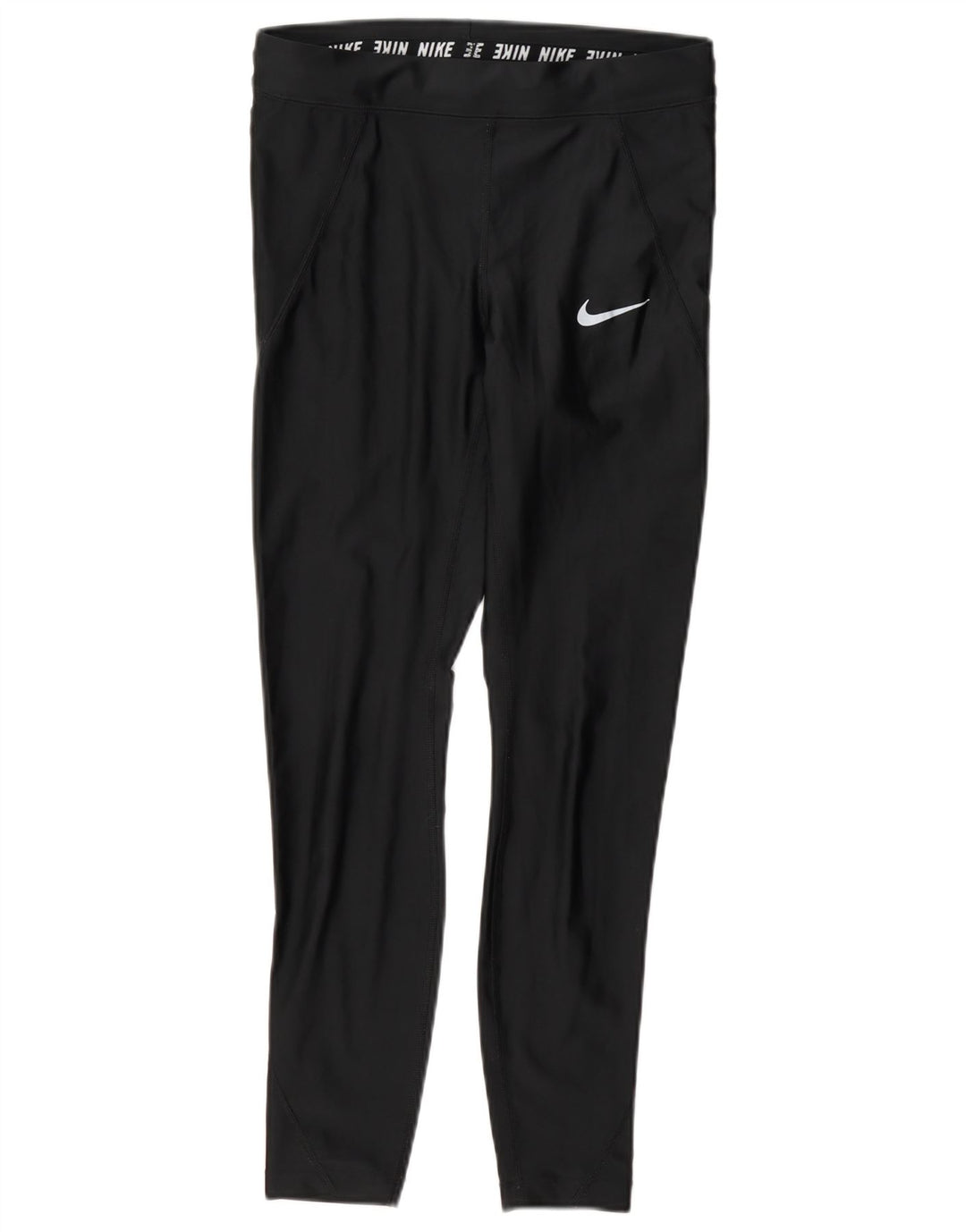 Nike Damen Dri Fit Leggings UK 10 Small Schwarz