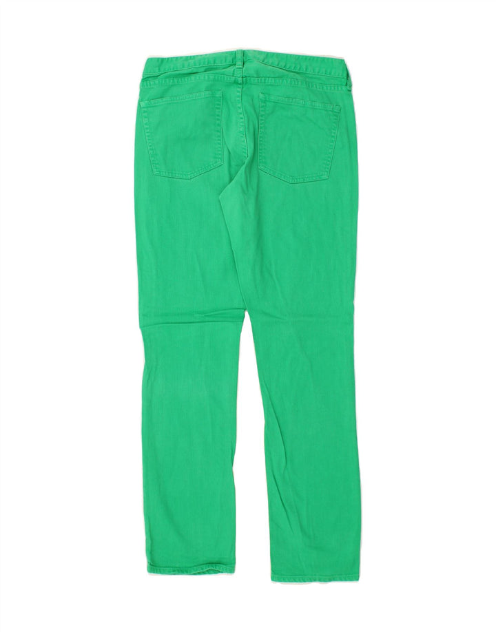 J. CREW Womens Matchstick Slim Jeans W30 L30 Green Cotton Vintage J. Crew and Second-Hand J. Crew from Messina Hembry 